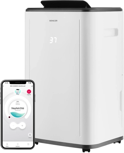 Sencor smart mobil affugter SDH 2028WH med Wi-Fi