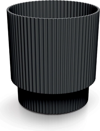 Blomsterkrukke Milly 12,8 cm kul