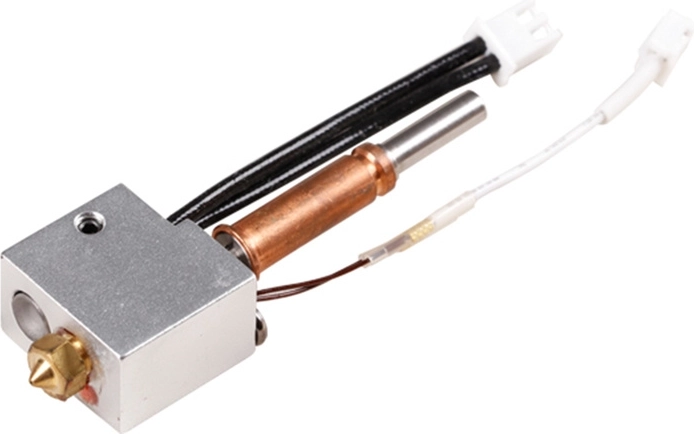 Hurtigskiftende printhoved med messingdyse 0,6 mm til Anycubic Kobra 3 / Kobra 3 Combo / Kobra 3 V2 / Kobra 3 V2 Combo