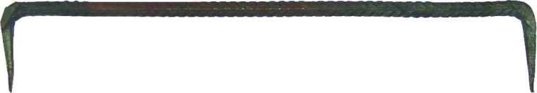 Smedet tømrerbøjle 350 × 12 mm