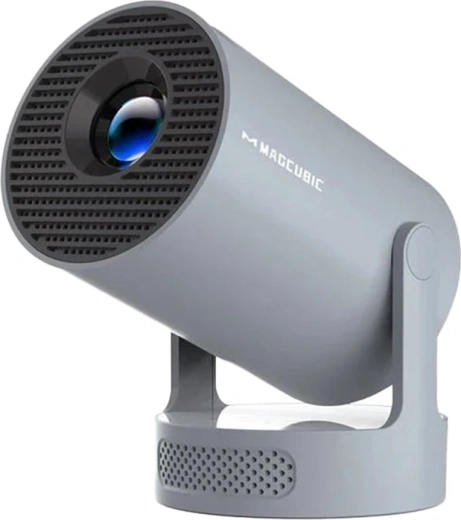 Magcubic HY300PRO+ bærbar smart projektor 720p med Android 14 (grå)