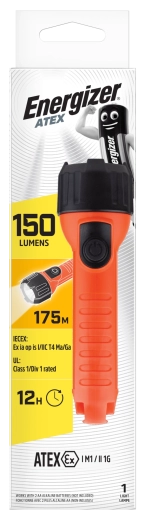 Energizer håndlygte ATEX til 2× AA