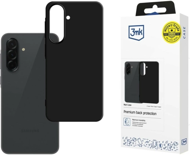 3mk Matt Case til Samsung Galaxy A57 sort