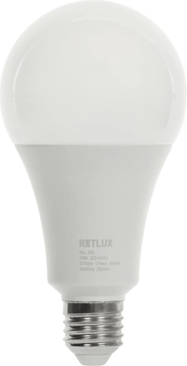 LED-pære Retlux classic E27 20 W varm hvid