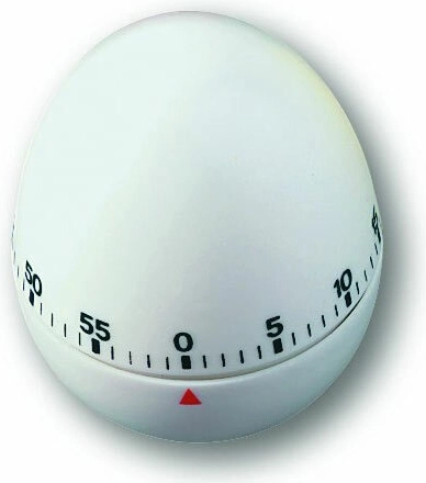 TFA køkkenur i æggeform