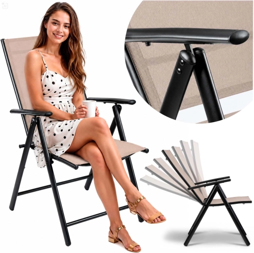 Sofotel foldbar havestol Sofotel SO-983 beige
