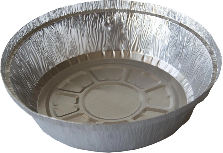 Rund aluminiumskål 750 ml
