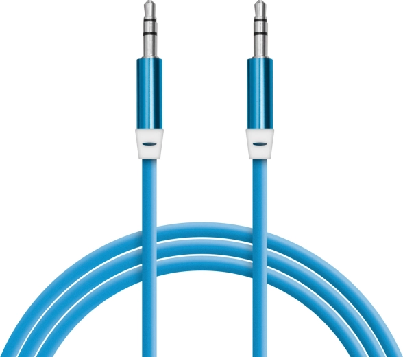 AUX-lydkabel med 3,5 mm jackstik, 1 m