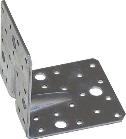 Stålvinkel med prægning 90×100×100 mm