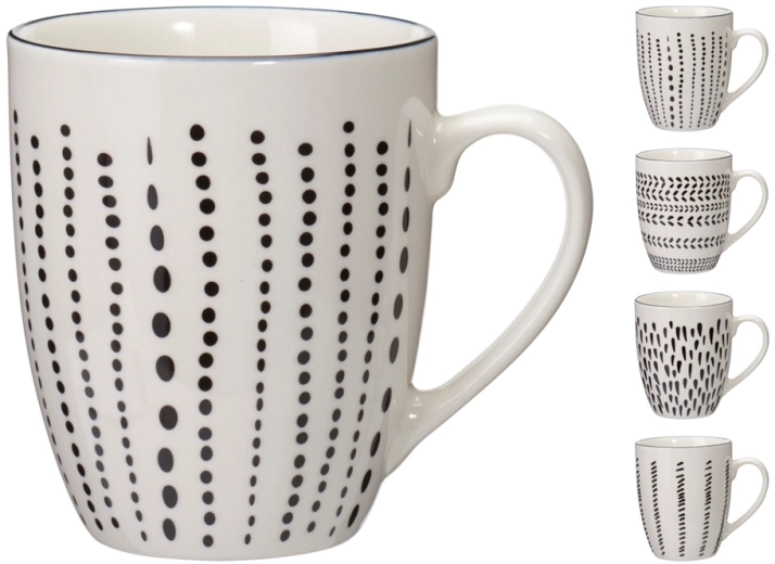 Porcelænskrus Kubek 350 ml