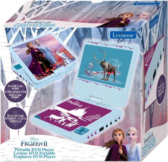 Lexibook bærbar DVD-afspiller 7" DISNEY FROZEN