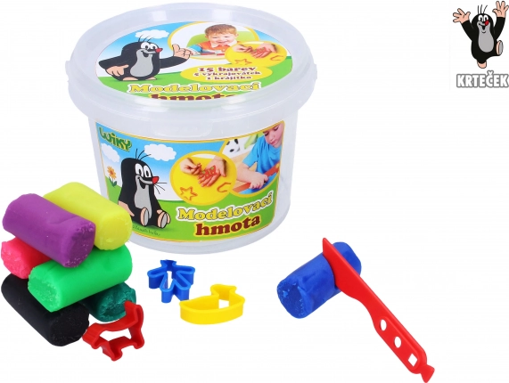 Modelína Doh sæt Krtek 300 g