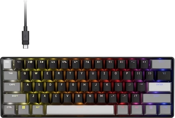 Gamingtastatur Clipper Pro Mini 60 Core sort