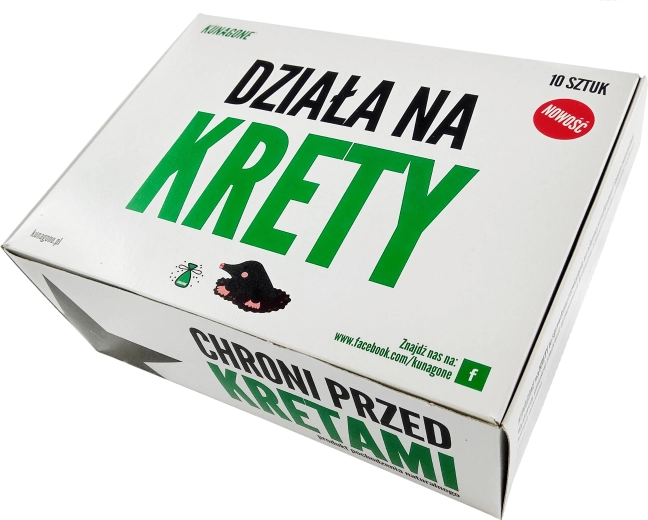 Økologisk muldvarpeafskrækker KUNAGONE, 10 poser