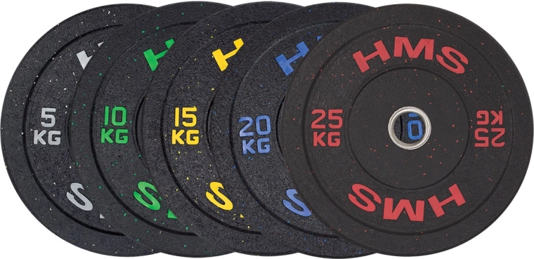 Olympisk bumper-vægtskive HMS 5 kg