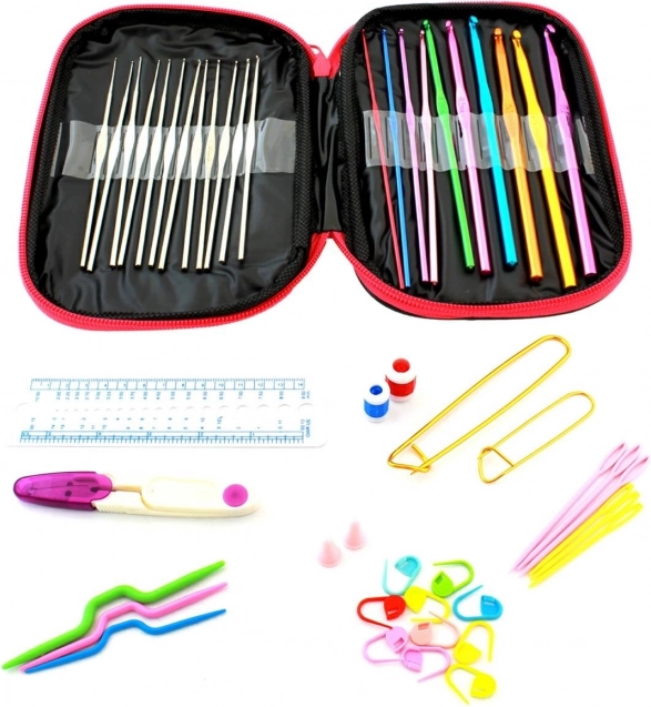 Ag645a sæt af hæklenåle 50 dele