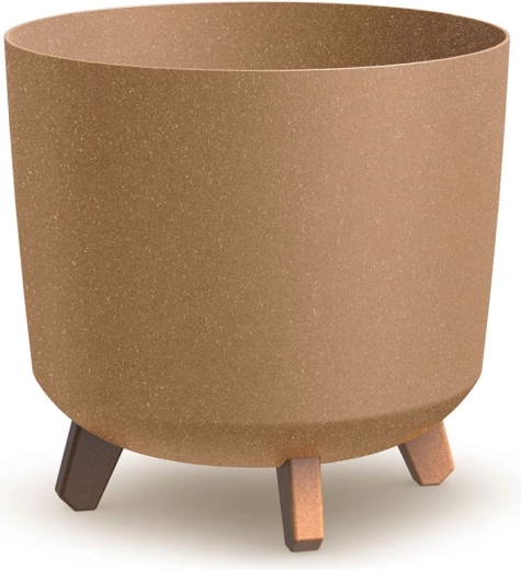 Urtepotte Gracia Tubus Eco Wood naturo, diameter 29,8 cm