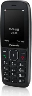 Panasonic KX‑TF400 4G mobiltelefon til seniorer, sort