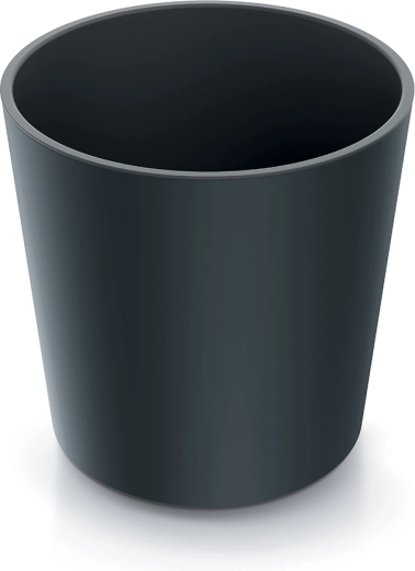 Urbi Round plantekrukke med indsats 25 cm – antracit