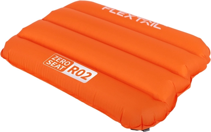 Oppusteligt siddeunderlag Flextail Zero Seat R02 orange