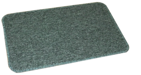 Badeværelsesmåtte 50 × 80 cm multicolor i polypropylen