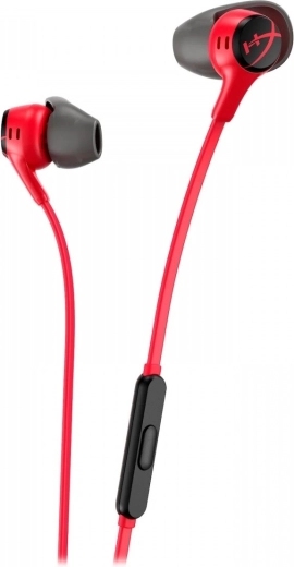 HyperX Cloud Earbuds II rød – gaming in-ear hovedtelefoner