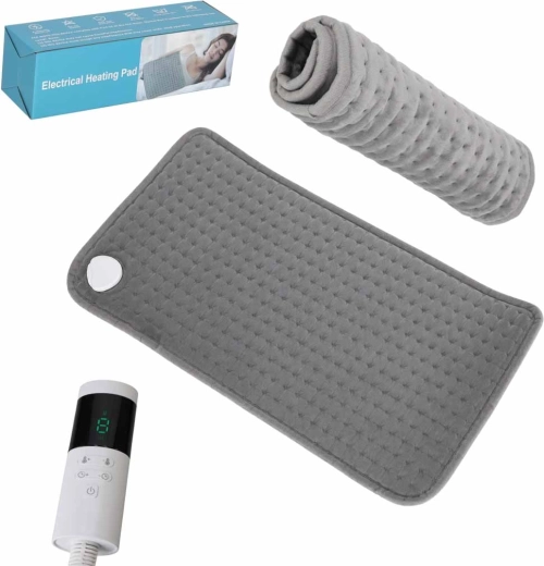 Elektrisk varmepude 60 × 30 cm, 75 W, 9 varmetrin