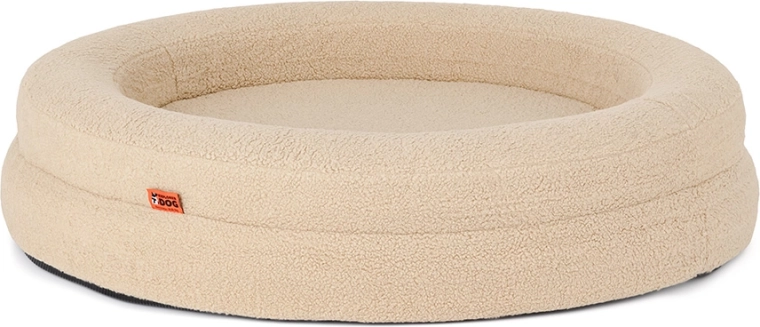 Ortopædisk hundeseng Explorer Dog Dognut M/L 100 cm sandy beige