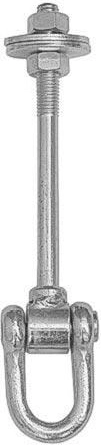 Krog til gynge M12 x 130 mm med bæreevne 70 kg