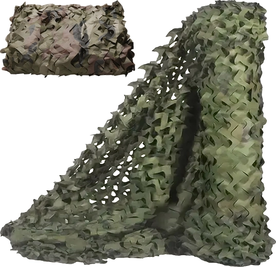 Camouflagenet til have 3 × 6 m moro – holdbar skyggende camouflage