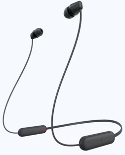 Trådløse in-ear-hovedtelefoner SONY WI-C100 – sort