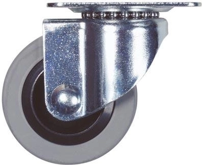 Drejbare møbelhjul 50 mm, sæt med 4 stk.