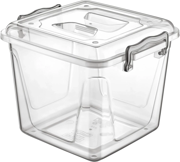 Opbevaringsboks Multi firkantet lav 8,5 l