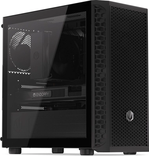 Endorfy Signum M30 Air microATX PC-kabinet med meshfront og hærdet glas