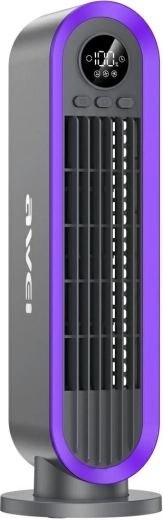 AWEI F52 tårnventilator 3600 mAh grå