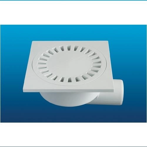 Gulvafløb med sideudløb PVB DN 50, hvid