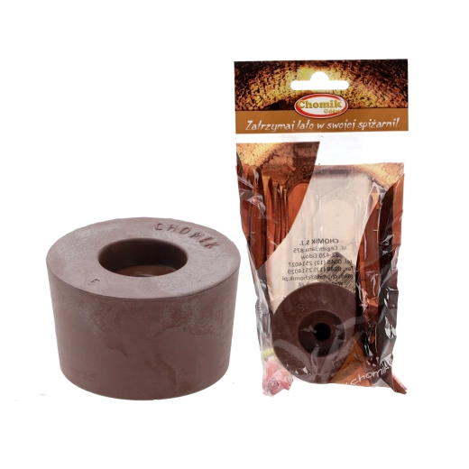 Gummigærprop med hul til ballon 54 l