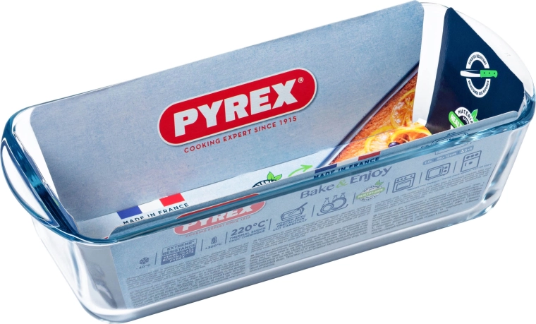 Pyrex glasform til sandkage/forme brød 1,5 l