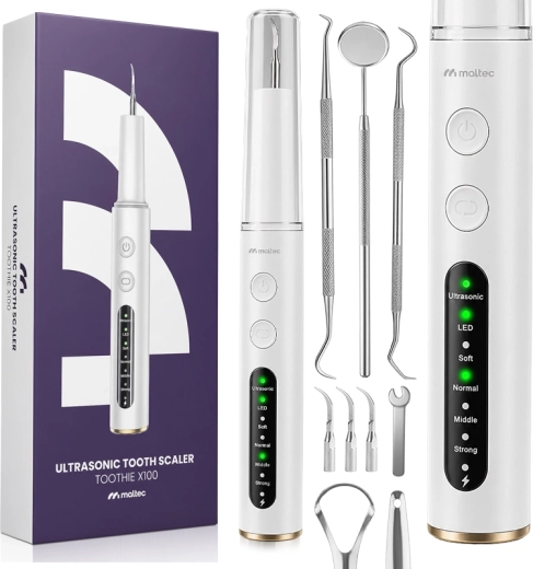 MalTec ultralyds-fjerner af tandsten Toothie X100