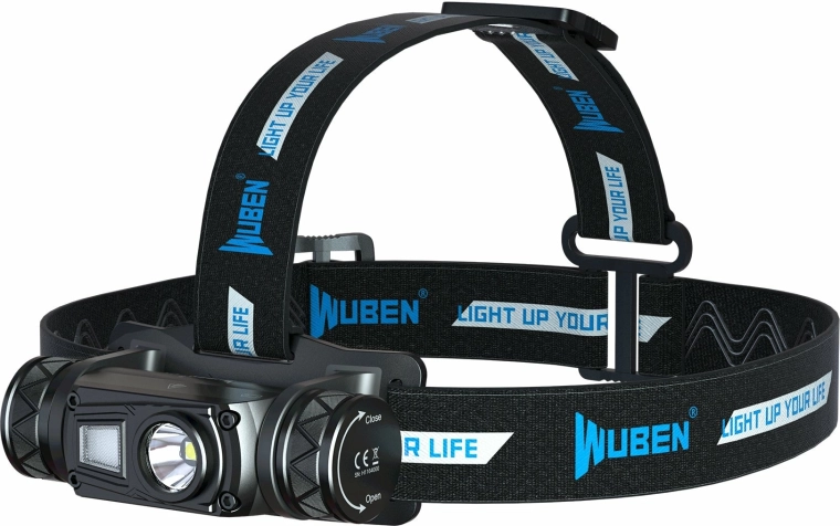 Pandelygte Wuben H1 1200 lm med USB-opladning