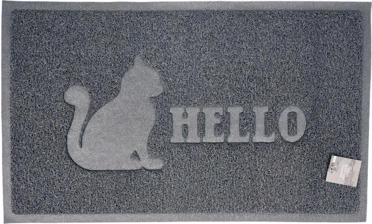 Dørmåtte med kattemotiv