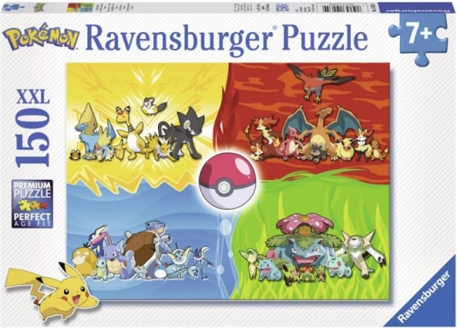 Ravensburger puslespil Pokémon 150 brikker