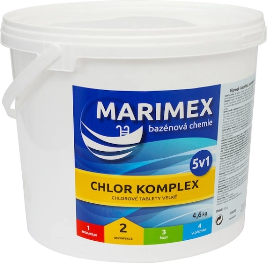 Marimex Komplex 5-i-1 multifunktionelle tabletter til pool 4,6 kg