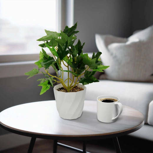 Kunstig dekorativ plante vedbend 20 cm