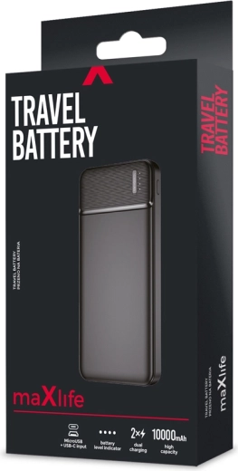Maxlife powerbank 10000 mAh MXPB-01