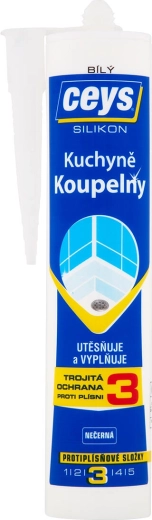 Sanitær silikone CEYS 280 ml – Hvid