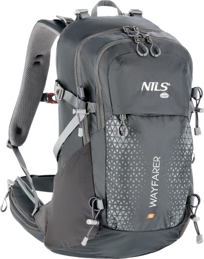 Trekkingrygsæk NILS Wayfarer 35 l grå
