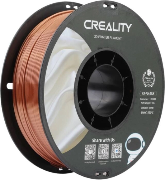 Filament CR-PLA Silk Creality kobber