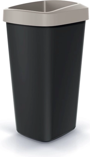 Affaldsspand Compacta Q Drop 25 l, lysebrun