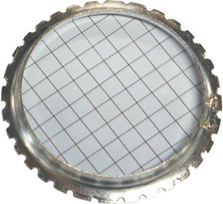 Skærer til kogte kartofler med hjul 9 cm rustfrit stål